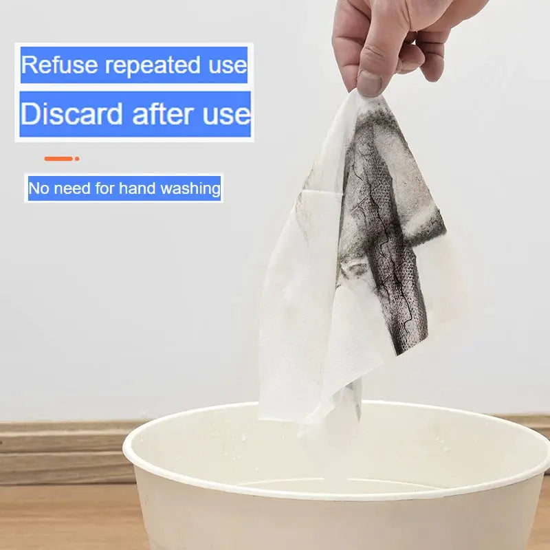 30/200Pcs Of Dust Removal Paper Disposable Household Dust Removal Cloth Electrostatic Mop Pad Floor Tile Floor Cleaning Supplies from PriceLows™