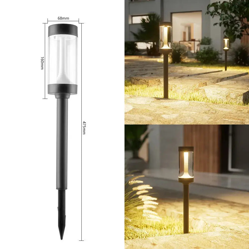 2PCS 3000K Solar Lawn Light Waterproof Solar Garden Light Outdoor Solar Lamp For Garden Decor Pathway Light Landscape Path Yard from PriceLows™