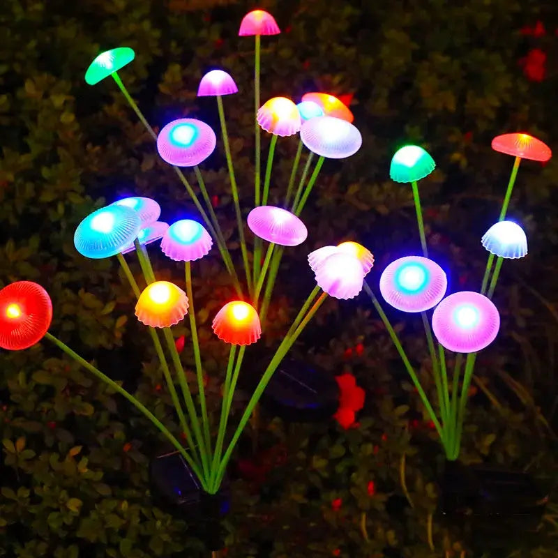 Solar Garden Lights Solar LED Lights Outdoor Waterproof with Mushroom for Outside Pathway Patio Yard Decor Gifts from PriceLows™