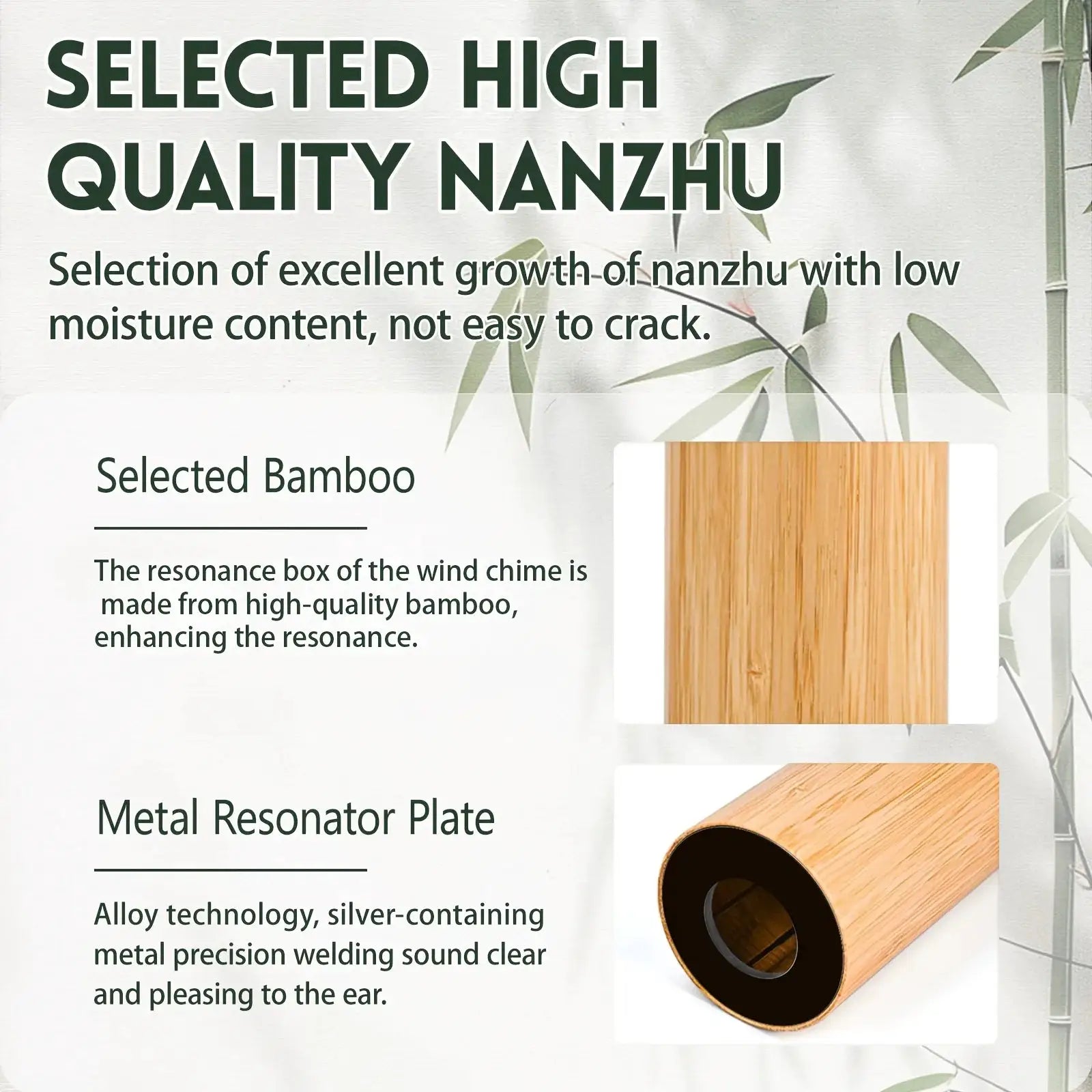 Japanese Bamboo Wind Chime Musical Chord Windchime with Soothing Sound Meditation Zen Wind Chimes for Outdoor Patio Garden Decor from PriceLows™