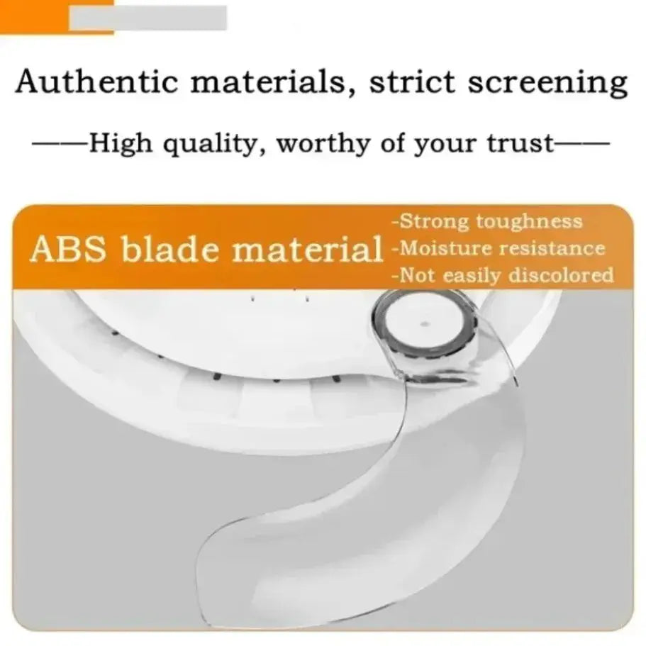 Ceiling Fan Light | Remote Control | E27 Base | Invisible Design