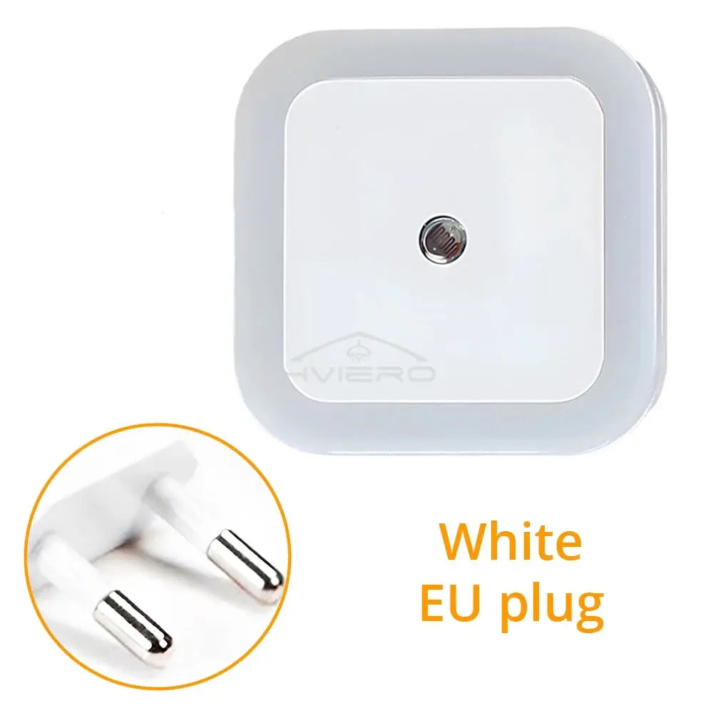 LED Night Lights Motion Sensor Smart Bulbs Plug Operated Bedside Square Wall Lamps Room Hallway Pathway Toilet Homes Lighting from PriceLows™