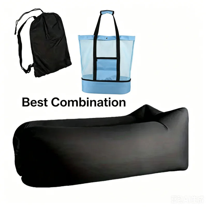 Inflatable Lounger | Air Sofa | Extra Thick | Outdoor Use