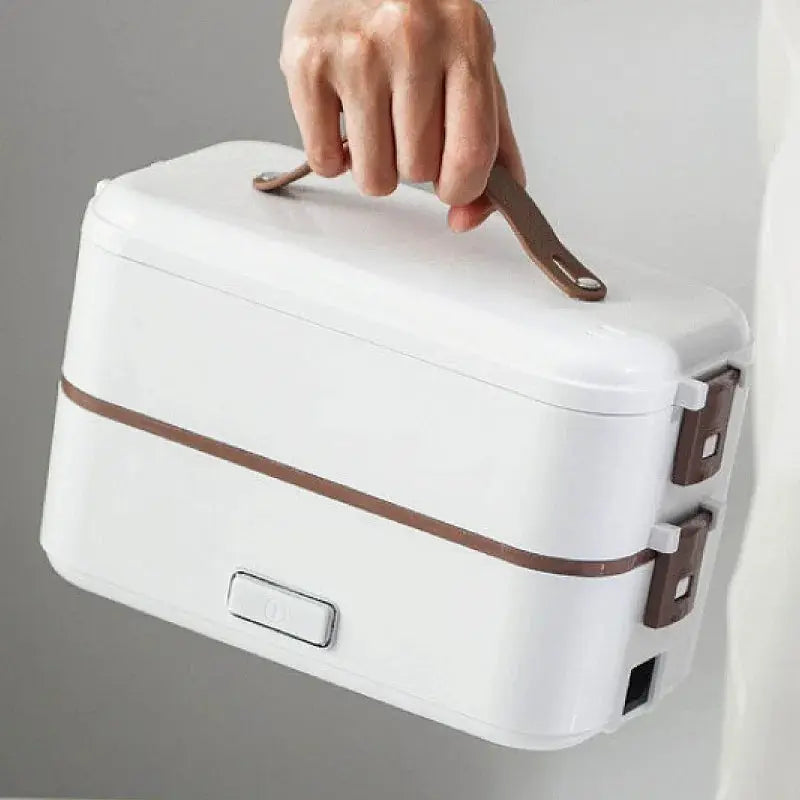 110V/220V Electric Lunch Box Portable Food Fast Heating Lunch Box 304 Stainless Steel Warmer Multi-Layer Office Lunch Box 800ml from PriceLows™