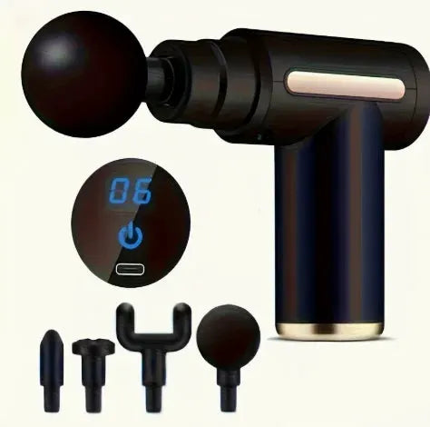 Portable Massage Gun | Led Touch Screen | Rechargeable | Speed Control