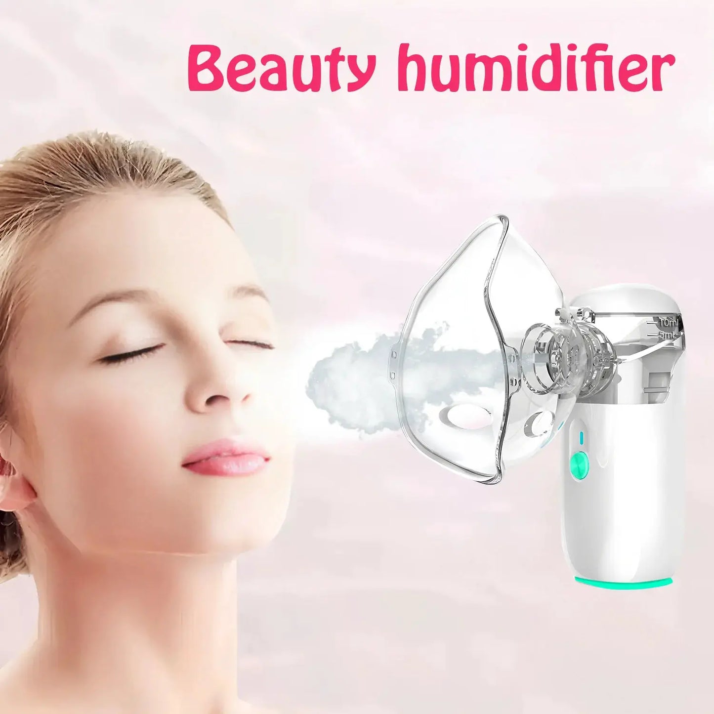 Nano Ionic Facial Steamer | Hot Mist Humidifier | Home Spa Sauna