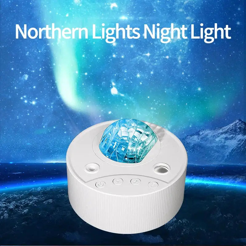 Galaxy Projector Night Light | Bluetooth Music | LED Aurora Nebula | 10cm