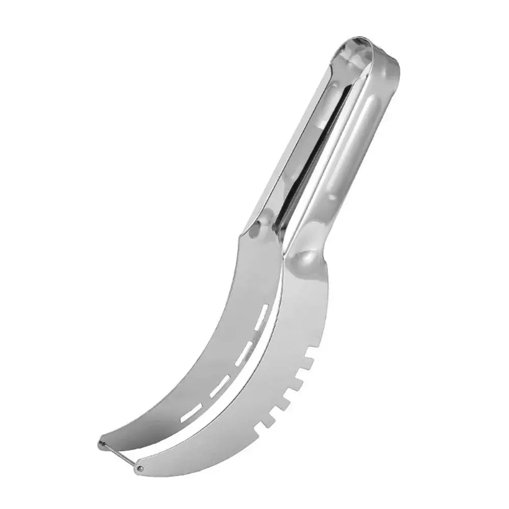 Stainless Steel Watermelon Slicer Non-slip Cutter Melon Cutter Plastic Wrap Handle Not Hurt Hands Fruit Cutting Tool Summer from PriceLows™