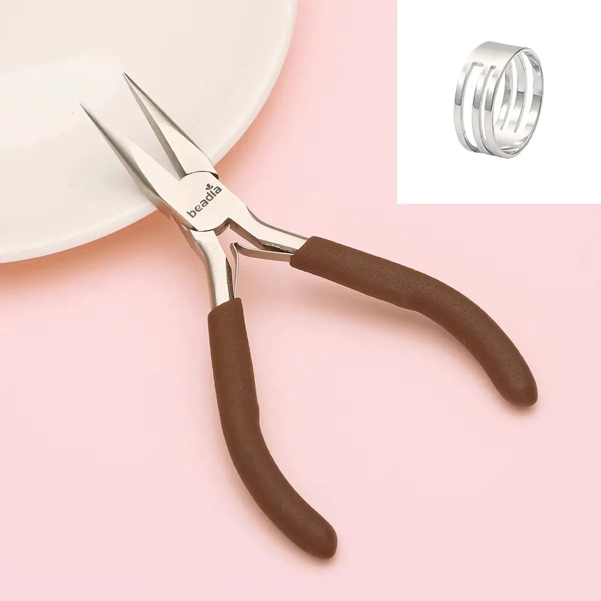 Carbon Steel Mini Pliers | Fine Tip Precision | DIY Beading Tool
