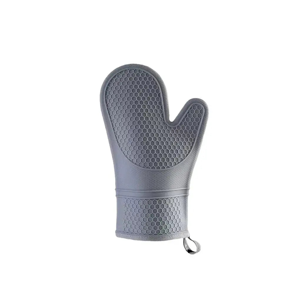 Silicone Oven Mitts Set | Heat Resistant | Soft Cotton Lining | One Size