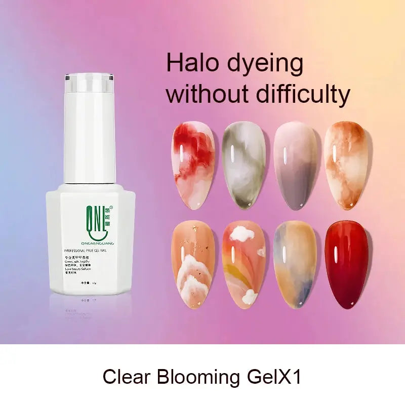 Clear Blooming Gel Polish 12ml Transparent Blossom Nail Polish LED Soak Off Nail Art Smook Effect Flower Gel Polish DIY Design from PriceLows™