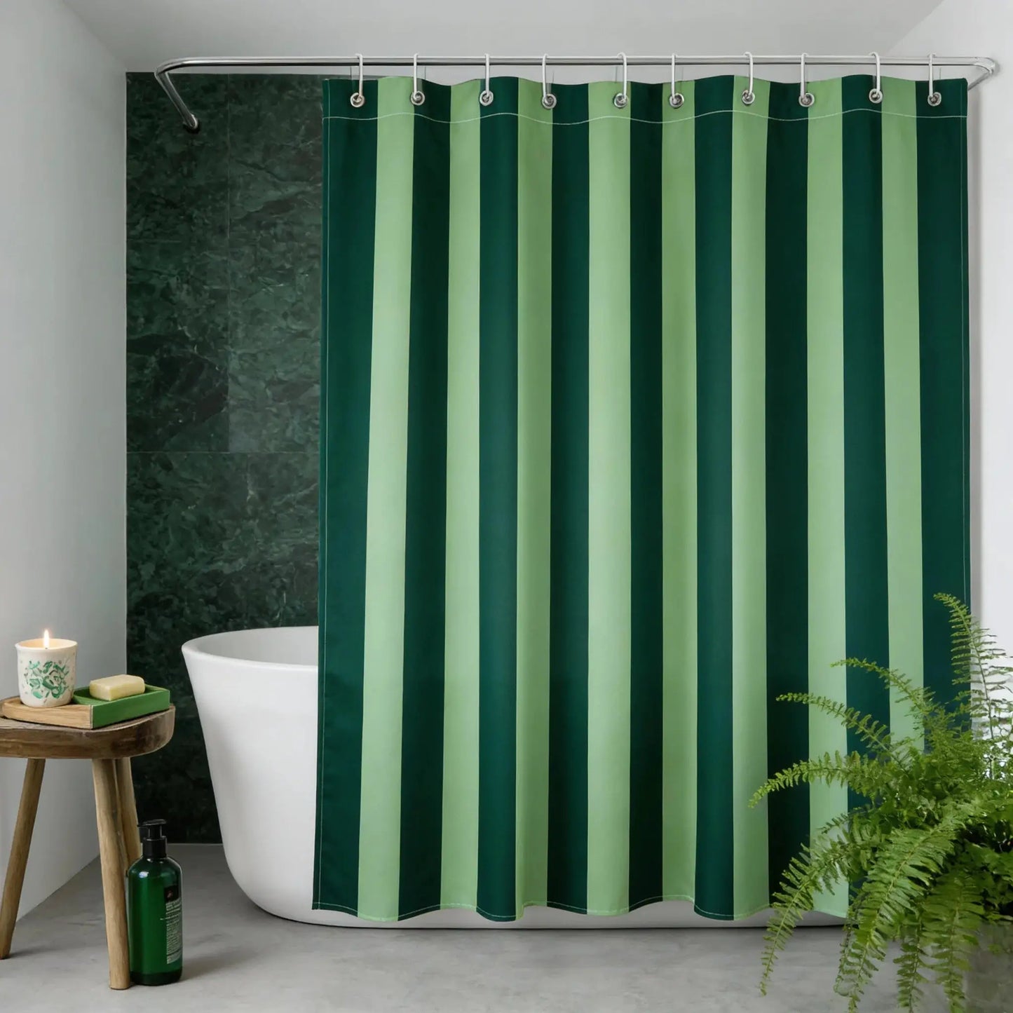 Pink and Orange Shower Curtain Abstract Bohemian Fabric Shower Curtain with 12 Hooks Waterproof Bathroom Decoration from PriceLows™