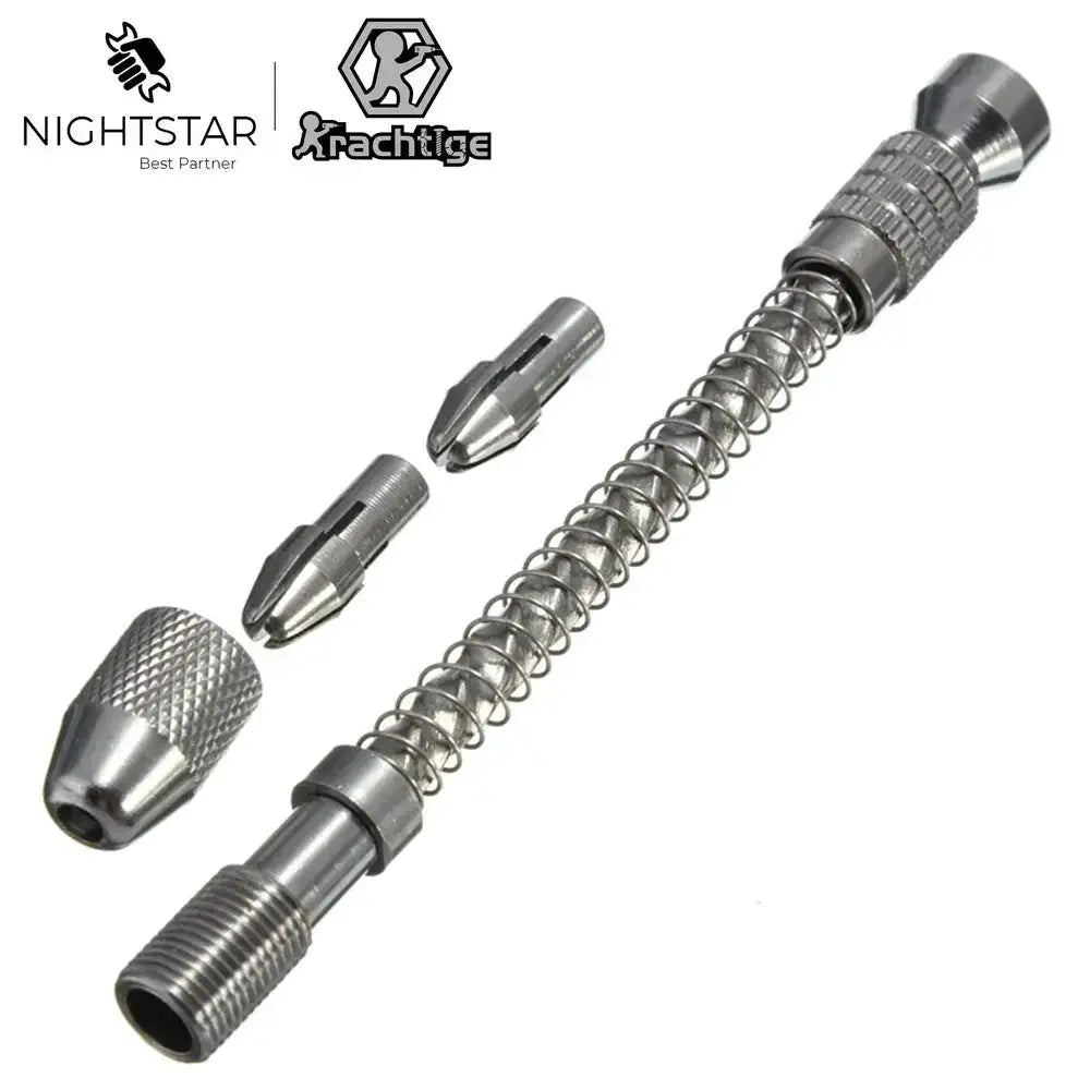 Hand Drill Jewelry Craft Hand Manual Drill Chuck Mini Hand Twist Drill Bit Suit Micro Hobby Craft Jewelry Wood Mini from PriceLows™