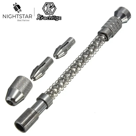 Hand Drill Jewelry Craft Hand Manual Drill Chuck Mini Hand Twist Drill Bit Suit Micro Hobby Craft Jewelry Wood Mini from PriceLows™
