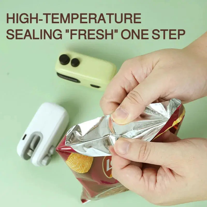 USB Rechargeable Sealer And Opener For Snacks | Portable