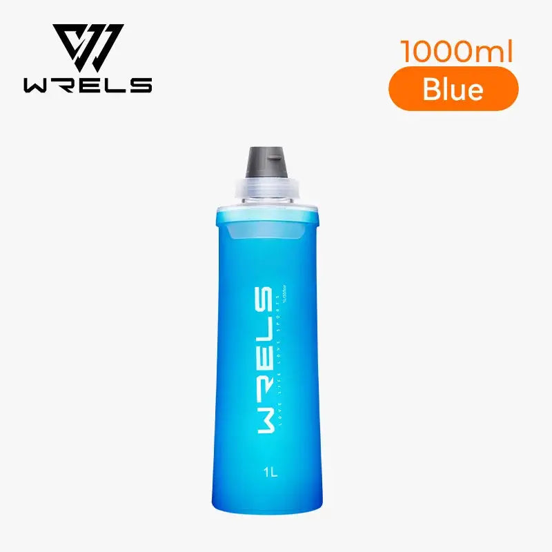 WRELS Soft Water Bottle with Filter Ultralight Collapsible Water Filter Bottle Hydrapak Soft Flask for Hiking Camping Backpack from PriceLows™