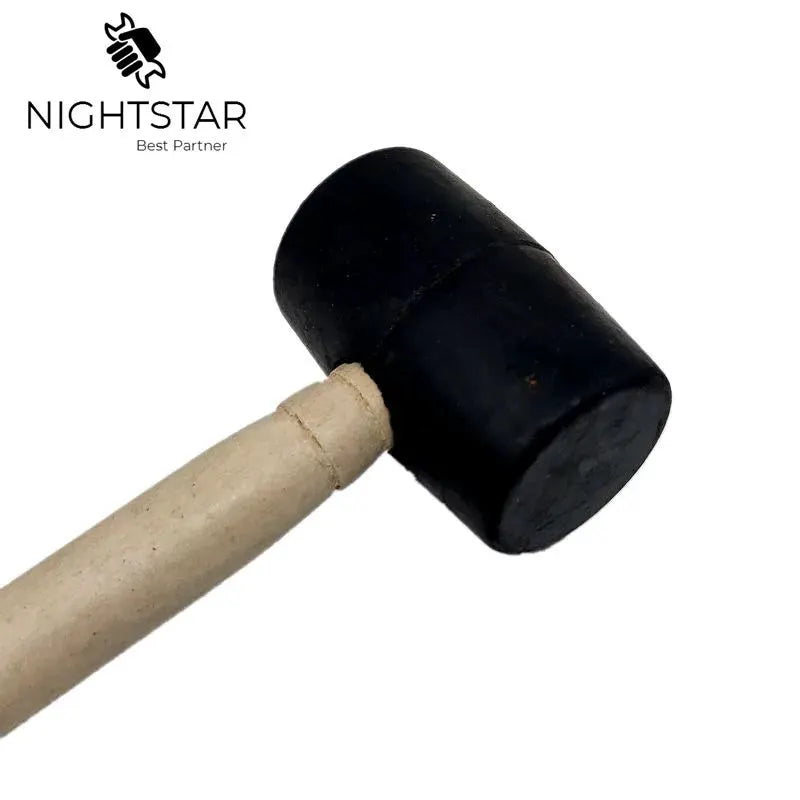 Krachtige 25cm Hammer Rubber Panel Beating Rubber Hammer Wood Hammer Jewelry Tool Handles Thor Hammer from PriceLows™