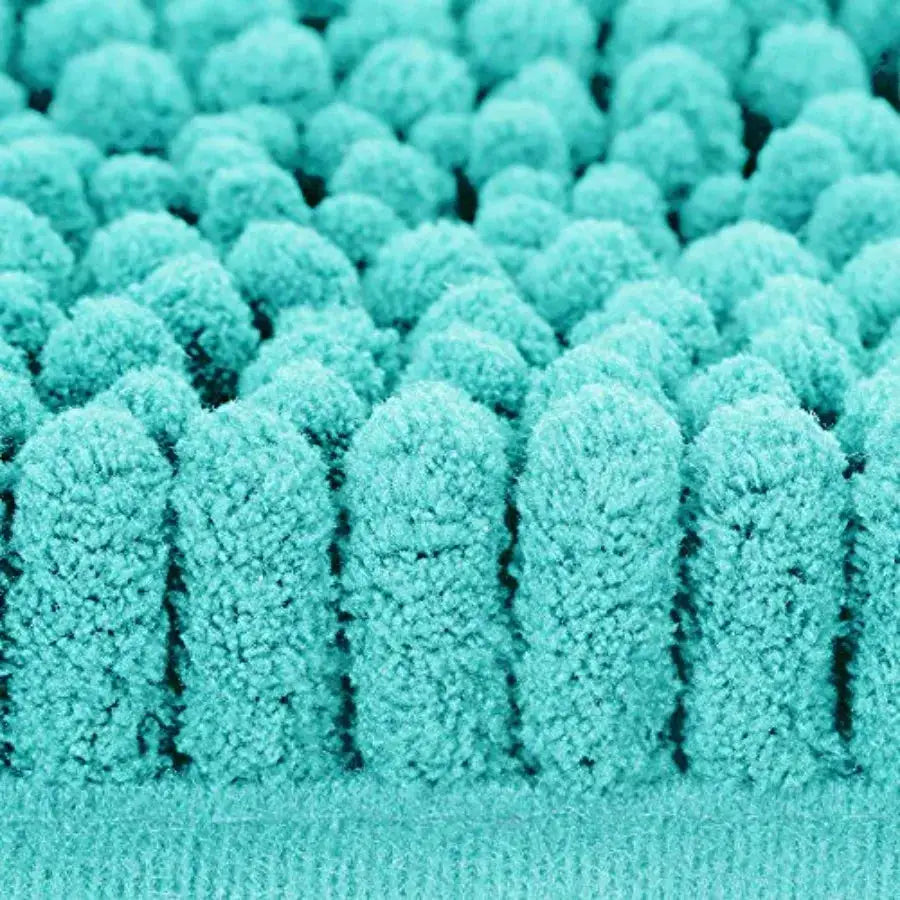 Striped Bathroom Rug Set 3 Pieces Ultra Soft, Non Slip Chenille Toilet Mat, Absorbent Plush Shaggy Bath Mats for Bathroom, Bedr from PriceLows™