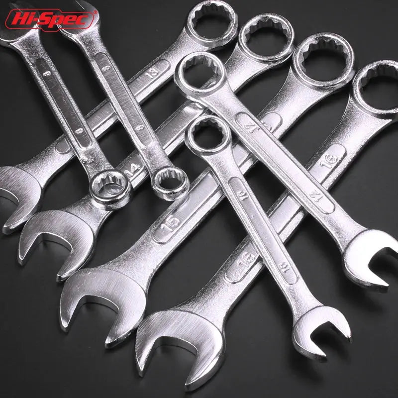 Mechanic Tool Set, 1/4", 3/8" & 1/2" Drive Metric/SAE CR-V Socket Wrench & Quick-Release Ratchet Kit for Auto & Home Repair from PriceLows™