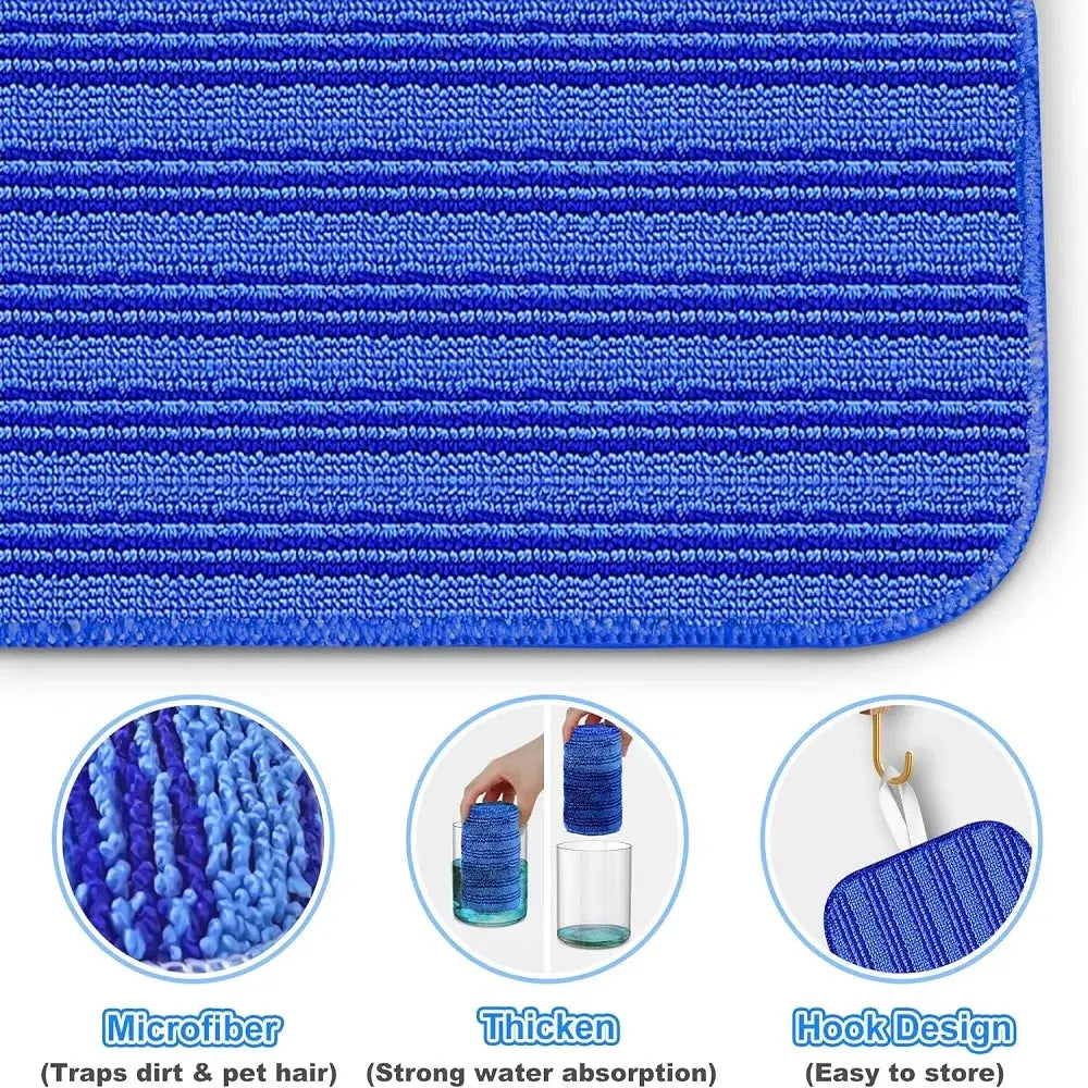 Reusable Mop Pads for Swiffer PowerMop Microfiber Power Refill Washable Power Mop Pads Refill Cloths for Multi-Surface from PriceLows™