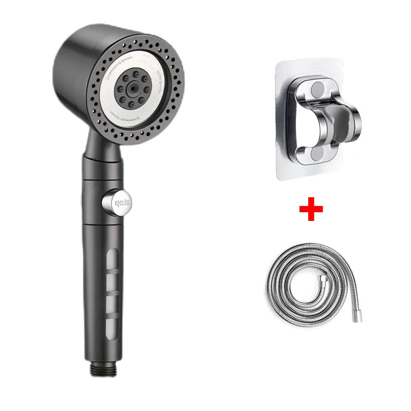 Shower Head | 5 Spray Modes | High Pressure | ABS Plastic