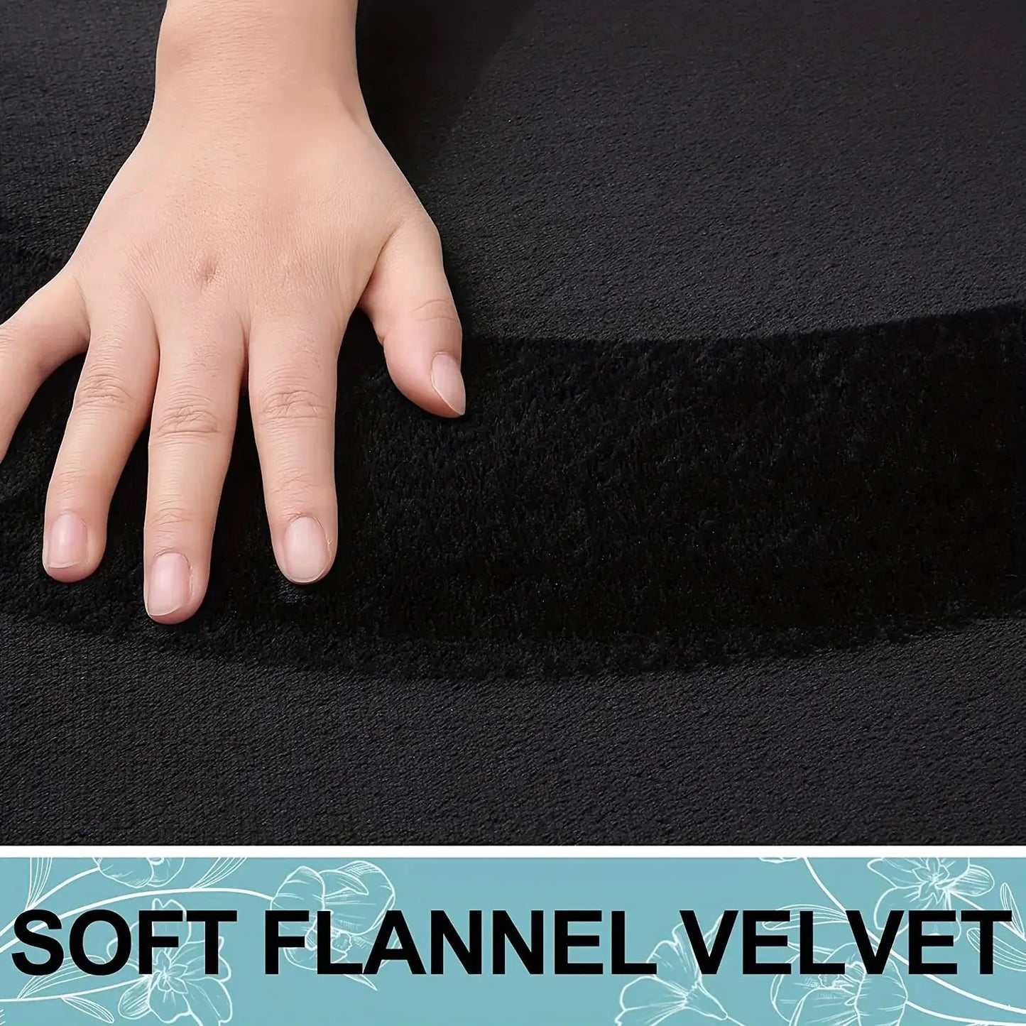 Set of 3 Durable Memory Foam Bath Mats with Non-Slip Features, Including a U-Shaped Mat And a Toilet from PriceLows™