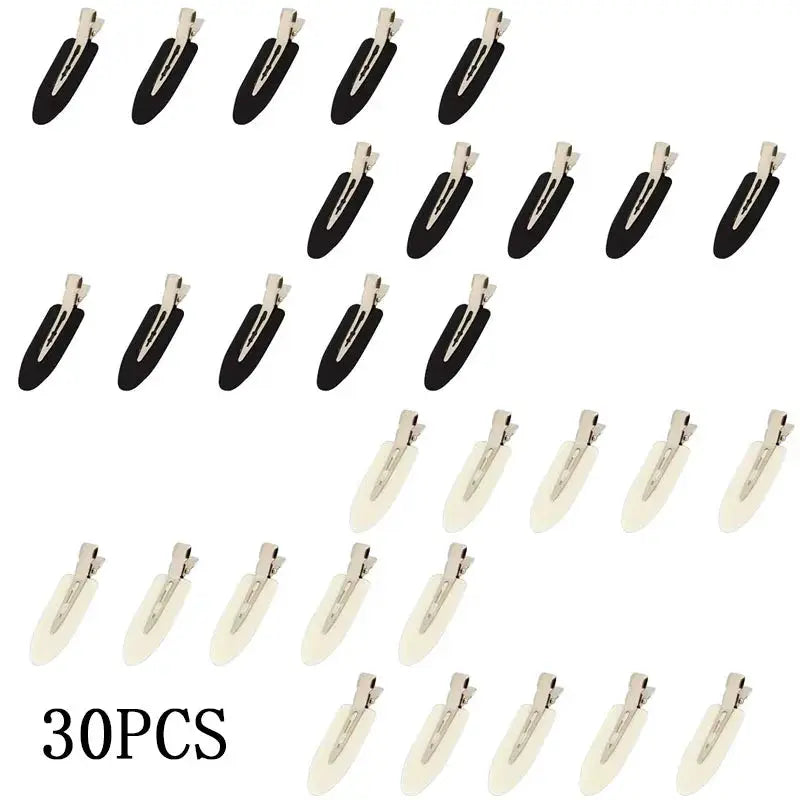 No Crease Hair Clips | Plastic Barrettes | Women And Girls Set Of 30