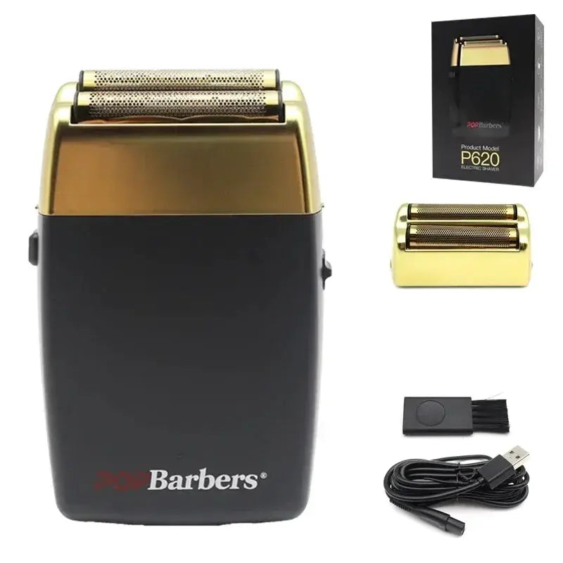Beard Trimmer | 11000 RPM | USB Rechargeable Lithium 1400mAh | POP Barbers P620