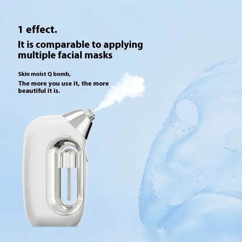 Portable Facial Steam Generator | Rechargeable Oxygen Vaporizer | Skin Rejuvenation | CE Certified
