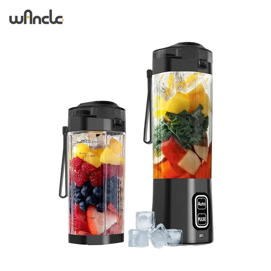 Portable Electric Juice Maker Blender 700ML USB Rechargeable Fruit Mixer 6 Blades Juicer for Shakes Smoothies Fresh Juicing Cup from PriceLows™