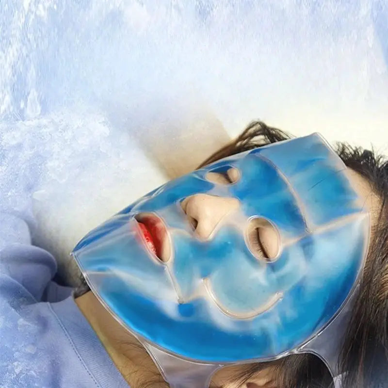 Hot Cold Therapy Gel Ice Face Mask Reusable Cooling Facial Eye Mask For Beauty SPA Sleep Reduce Puffiness Fatigue Skin Care Pack from PriceLows™