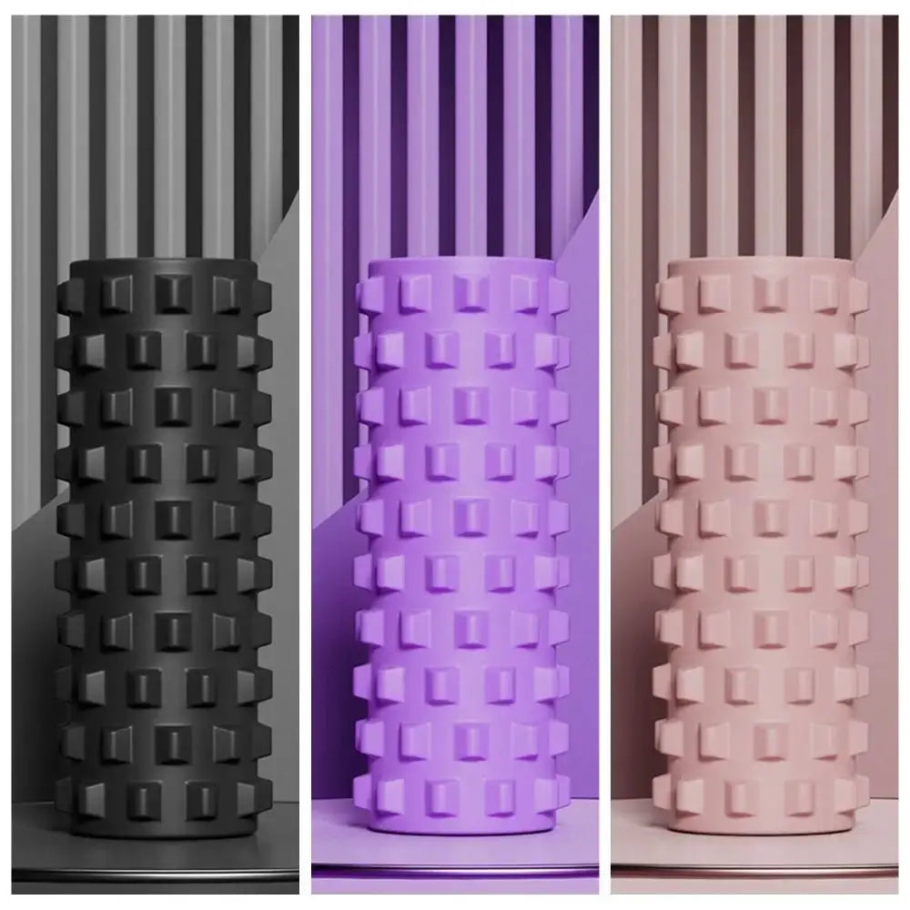 Eva Foam Yoga Roller | High Density | Non Slip Grip | 13 Inch Size