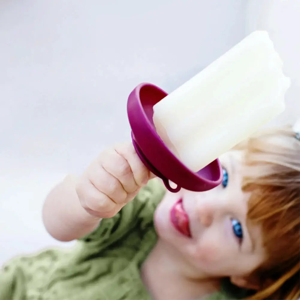 Drip Free Popsicle Holder Silicone Anti-Drip Ice Cream Bracket Reusable Mess-Free Frozen Treats Holder for Summer Days from PriceLows™