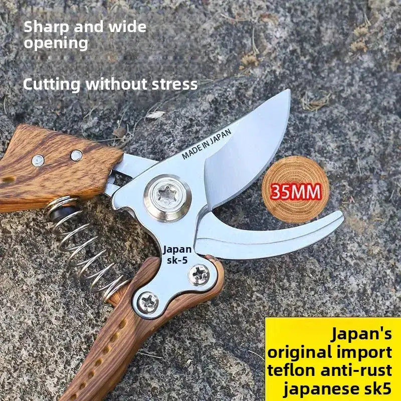 Imported From Japan, SK5 Steel Garden Large Special Pruning Shears, Strong Fruit Tree Shears, Thick Branch Flower Shears from PriceLows™