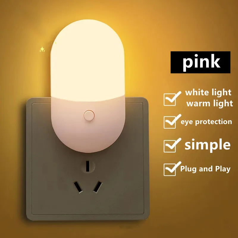 Bedside Lamp Night Light | LED Night Light | Sensor Light | EU Plug