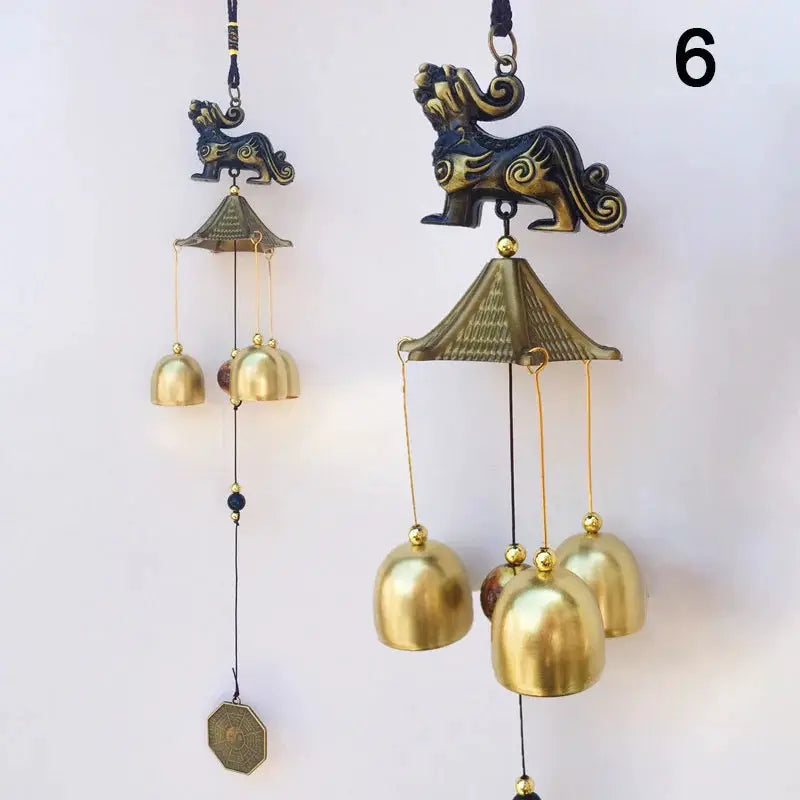 Antique Wind Chime Copper Yard Garden Outdoor Living Decoration Metal Wind Chime from PriceLows™