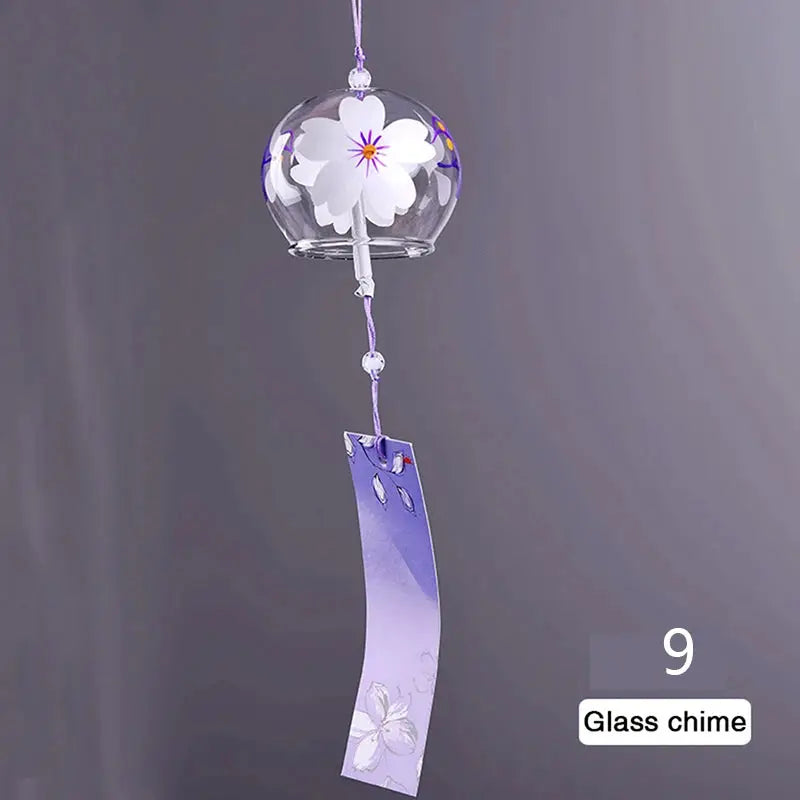 1PCS Wind Bell Japan Wind Chimes Handmade Glass Furin Home Office Decors from PriceLows™