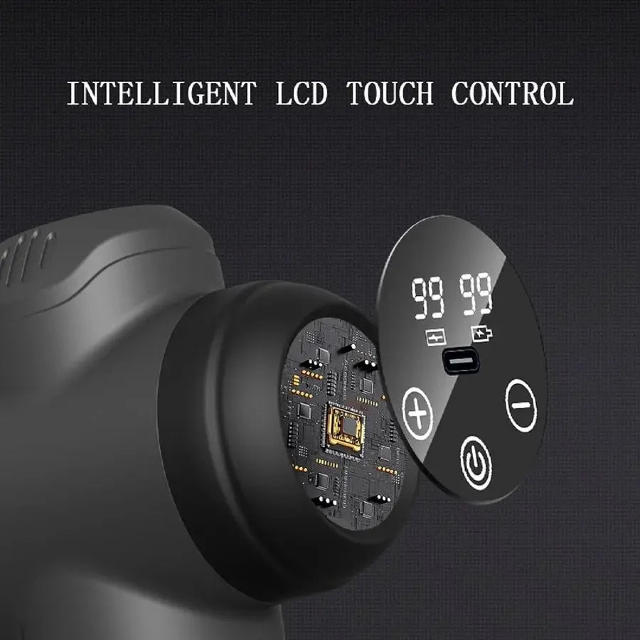 Massage Gun | 99 Speed Levels | Quiet Cordless Design