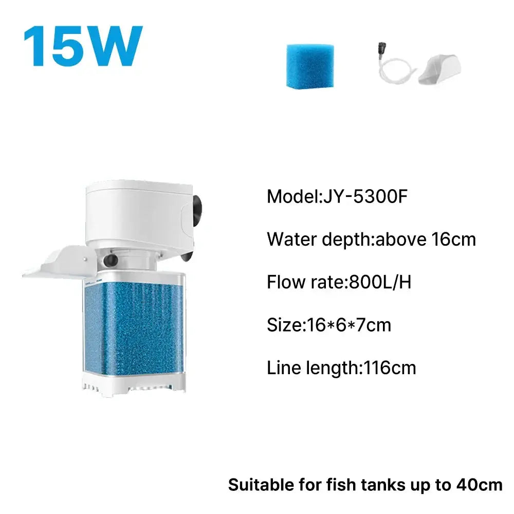 Silent 220V Aquarium Air Pump, Submersible Oxygen Aerator Filter Pump, Fish Tank Internal Wave Maker Water Pump from PriceLows™