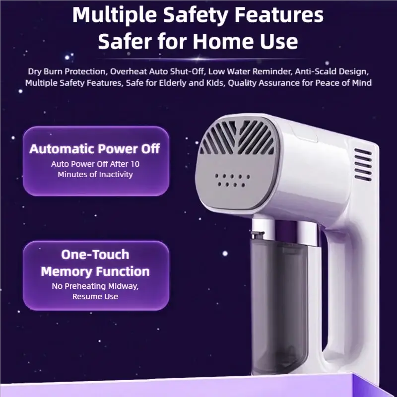 Steaming Vacuum Iron | 1200W Power | Dual Wet Dry Use