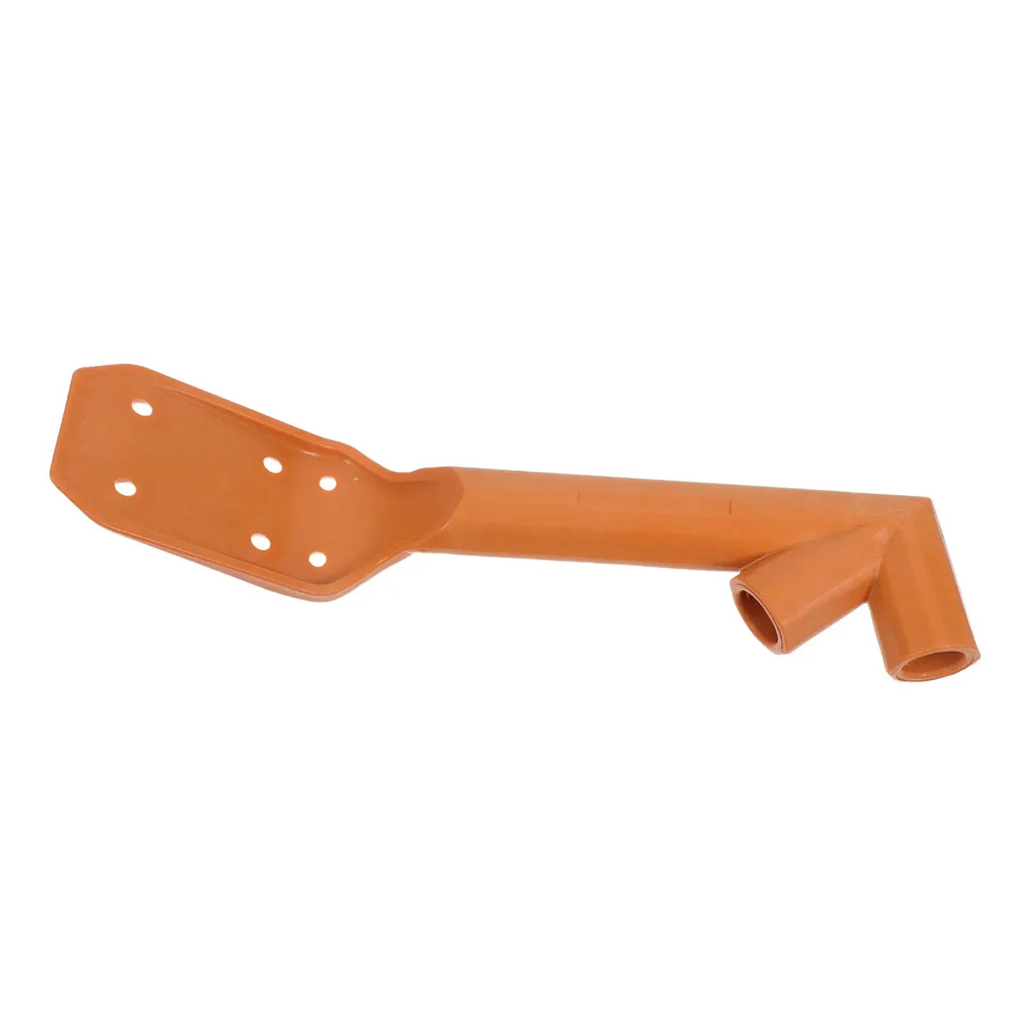 Dual Angle Gutter Cleaning Scoop 45 Degree 120 Degree Plastic Gutter Leaf Remover Tool Attachment for Threaded Extension Poles from PriceLows™