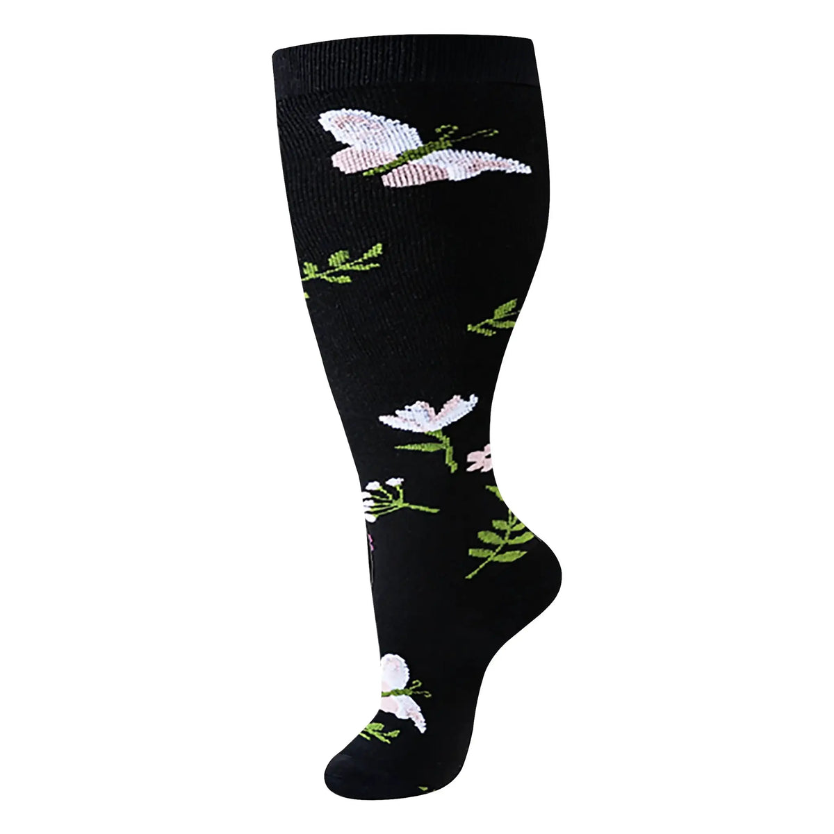 Compression Socks | 20-30 Mmhg Pressure | Wide Calf | 2Xl To 4Xl
