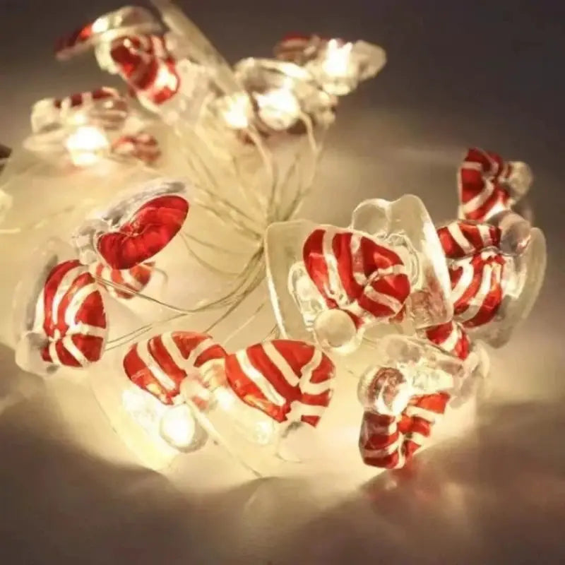 LED Fairy String Lights | 2M Length | Battery Operated | Christmas Figures