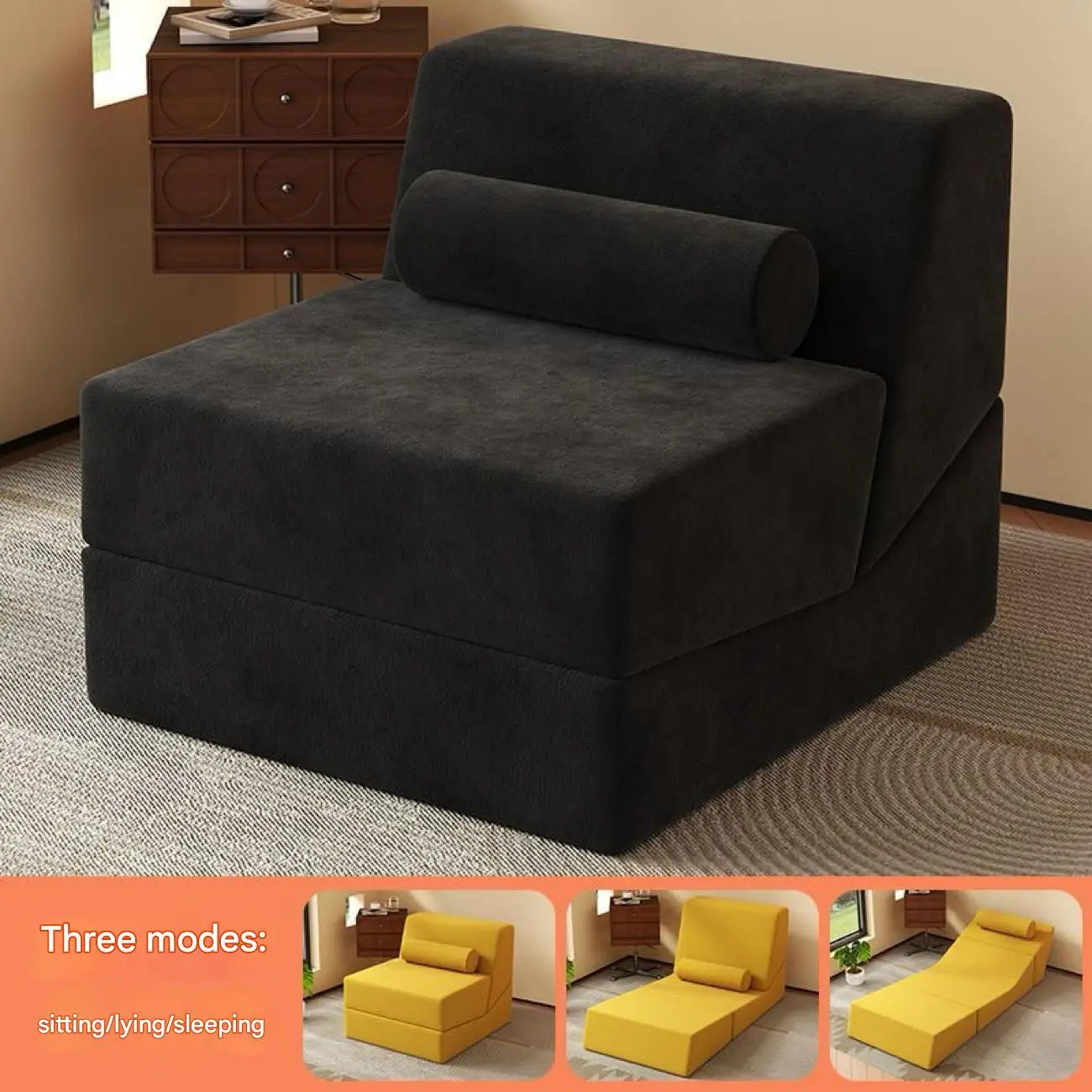 Sofa Bed | Multi Functional Lounger | Small Space Friendly | Single Person