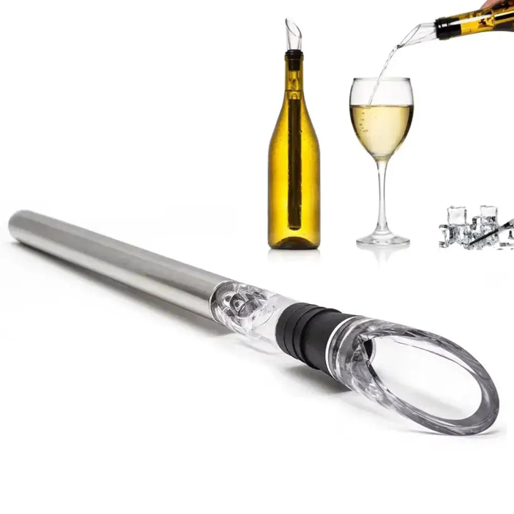 JJYY Stainless Steel Wine Decanter, Mini Wine Filter, Air Intake Bottle Pourer Aerator for Home Bar and Wine Lovers from PriceLows™