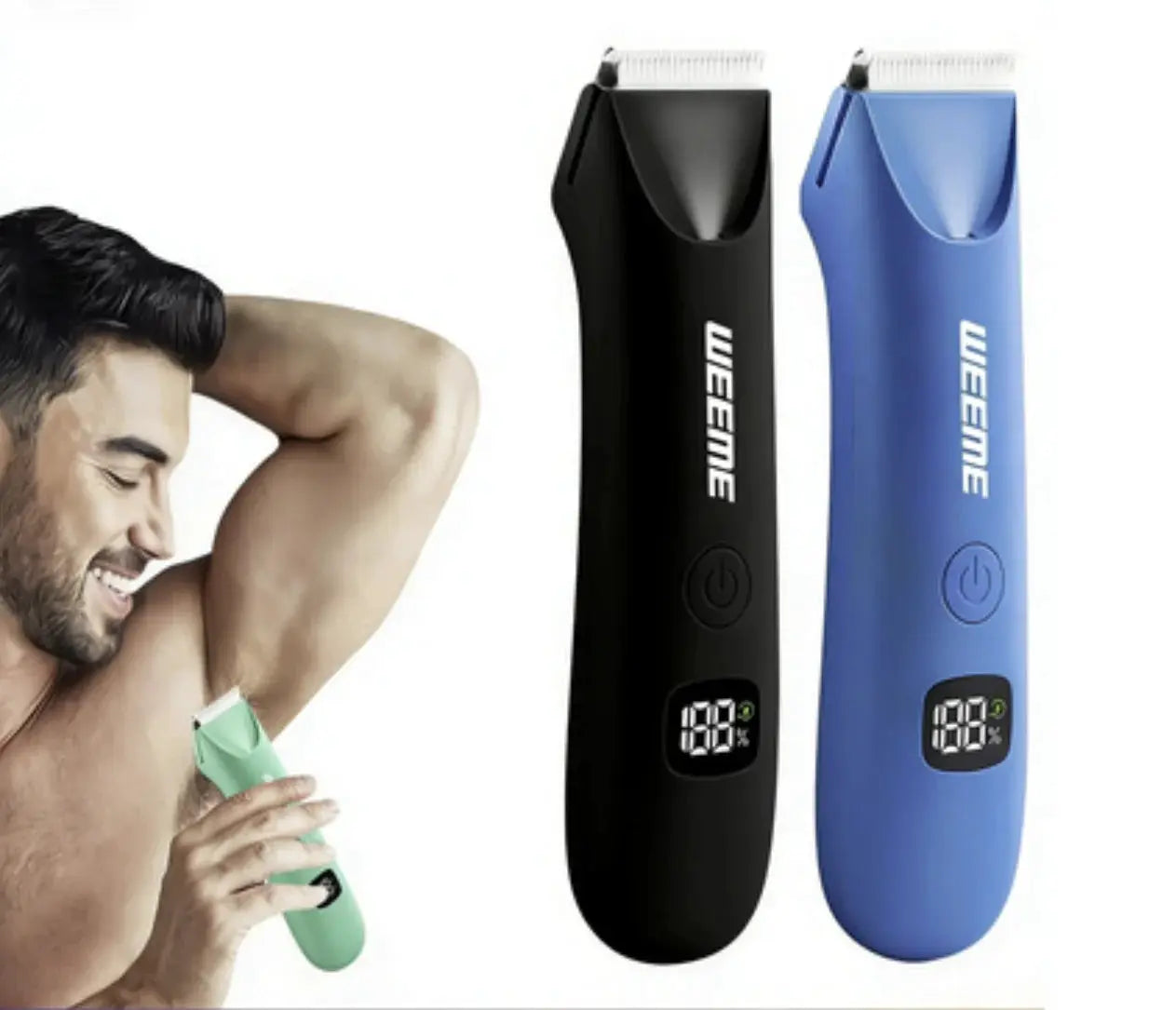 Electric Epilator | Rechargeable USB | LCD Display | Unisex