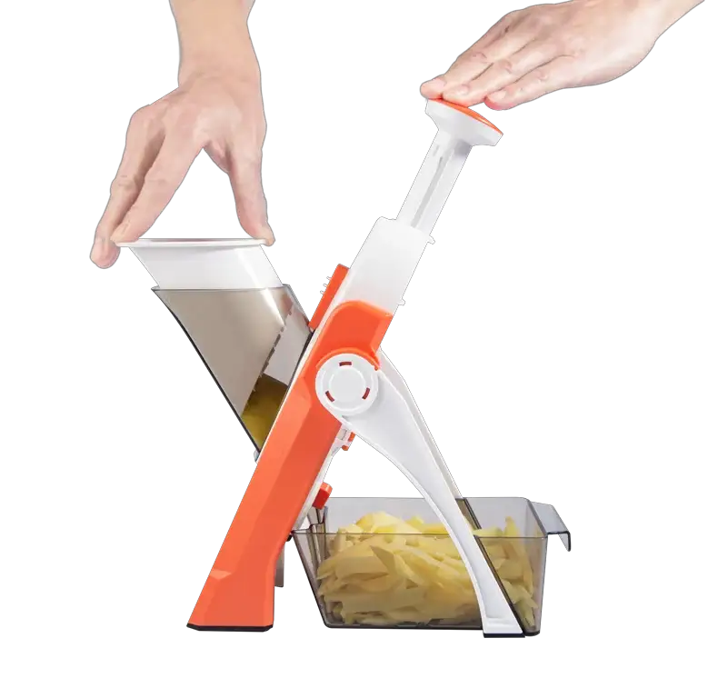 Vegetable Chopper | Stainless Steel Blade | ABS Construction | Green