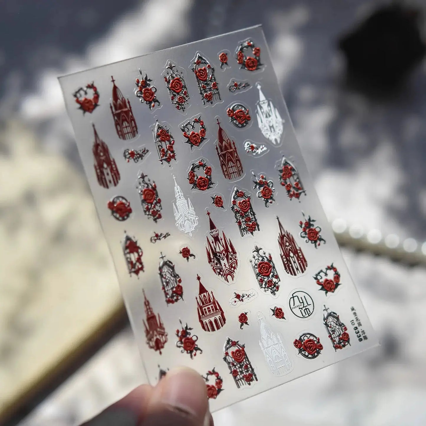 Jelly Halloween Skeleton Stickers Nail Art Cool Evil dark style decorative Nails Sticker DIY Trendy Manicure Ornaments Supplier from PriceLows™