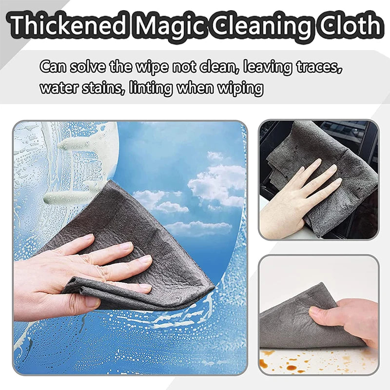 Microfiber Cleaning Cloths | Thickened | No Trace Wipes | Sizes 20x25 20x30 30x30