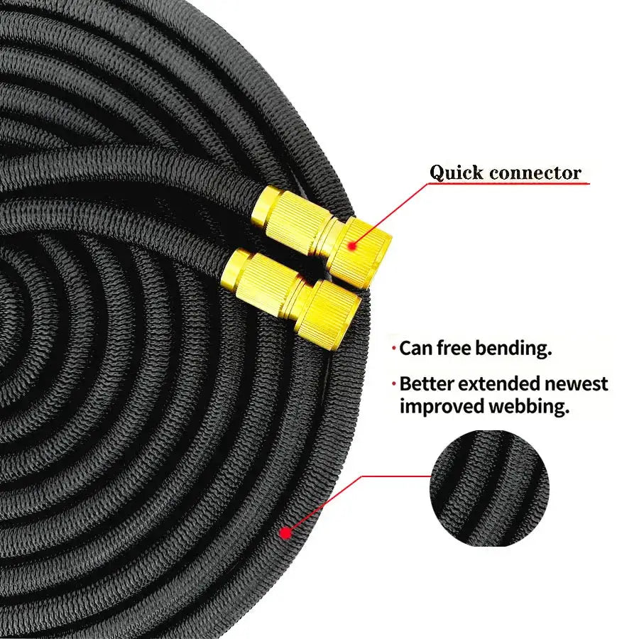 2025 Expandable Magic Hose, High-Pressure Car Wash, 7Water Spraying Functions, Water Gun, Home Garden Watering Hose garden hose from PriceLows™